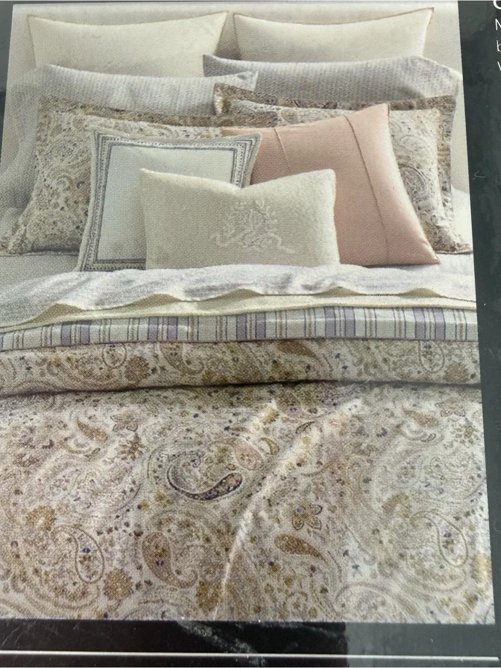 Lauren Ralph Lauren Estella Trellis Pillowcases Standard 100% Cotton NEW